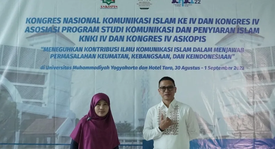Perkuat Keilmuan Komunikasi, Kajur dan Sekjur KPI IAIN Sultan Amai Gorontalo Hadiri Kongres Nasional ASKOPIS IV di Yogyakarta